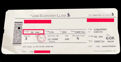 singapore airlines flug tickets
